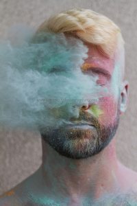 Robert Guy, Headshot, Powdered Headshot, Jo Forrest, Portfolio, Alternative