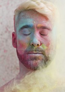 Robert Guy, Headshot, Powdered Headshot, Jo Forrest, Portfolio, Alternative