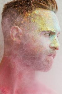 Josef Perou, Headshot, Powdered Headshot, Jo Forrest, Portfolio, Alternative