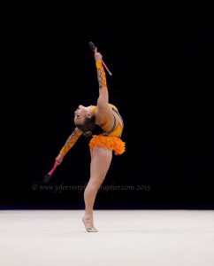 British Gymnastic Championships - Rhythmics 2015, Jo Forrest, Liverpool, BGC